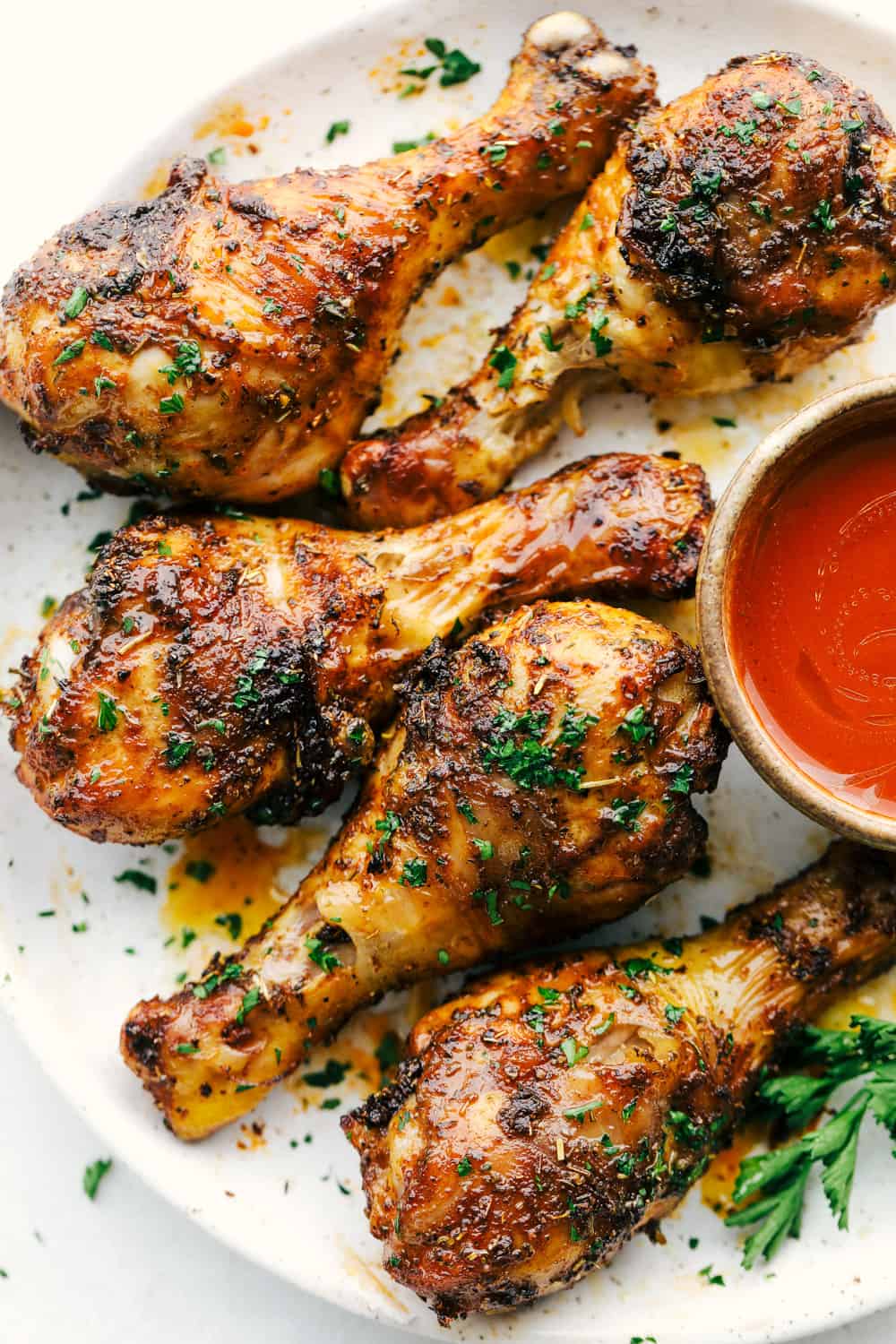 My kids always fight over who gets the chicken legs. With this Air Fryer Chicken Legs recipe, I can whip up a few batches and keep everyone happy! The bold flavor and crispy air-fried skin are totally unbeatable. Crispy, seasoned, delicious air fryer chicken legs.